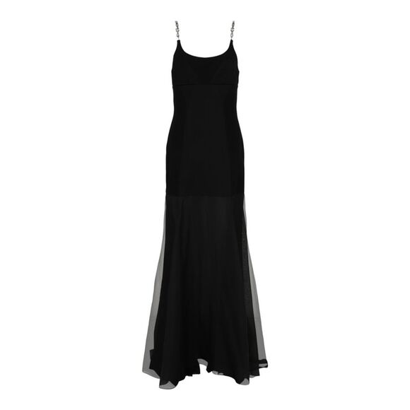 Givenchy Crystal-Embellished Gown Black Womens - Picture 1 of 3